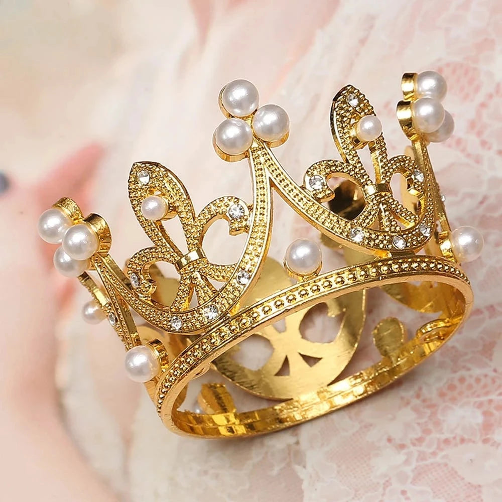 Creative Mini Crown Cake Topper